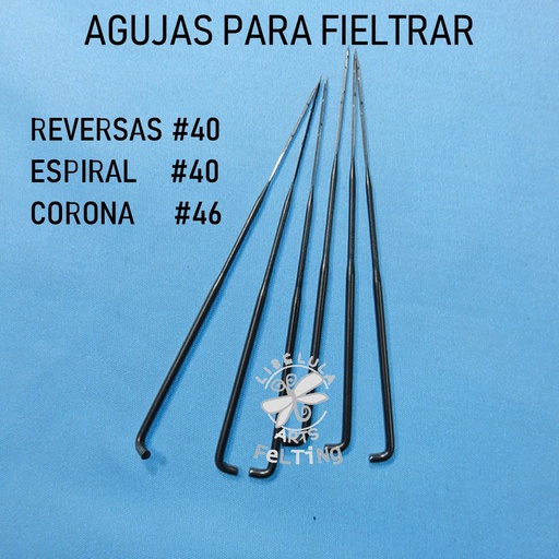 agujas para fieltrar numero 40 fina