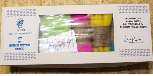 Kit Básico de Needle Felting
